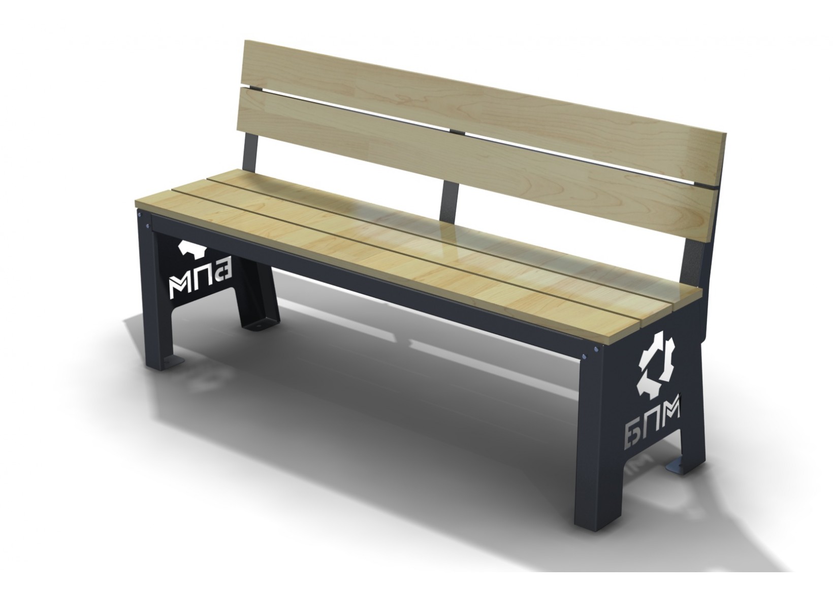 Скамья металлическая  С-01