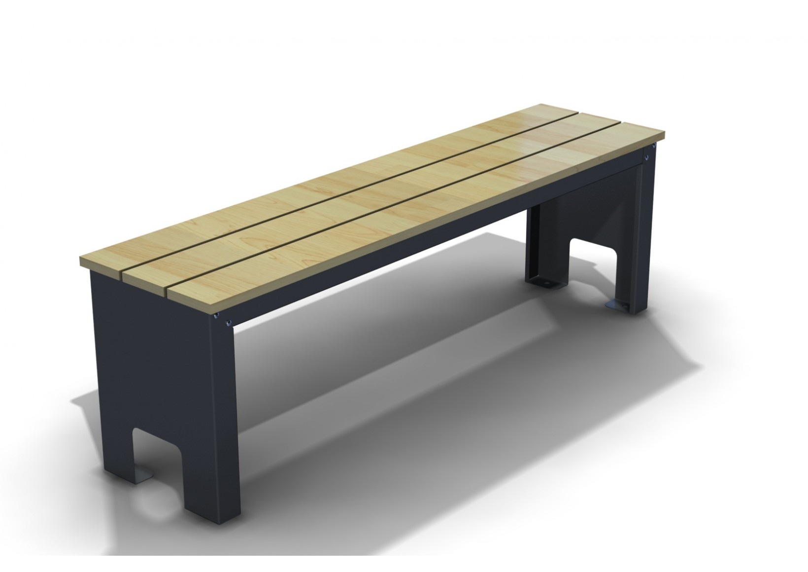 Скамейка гардеробная без спинки С-03