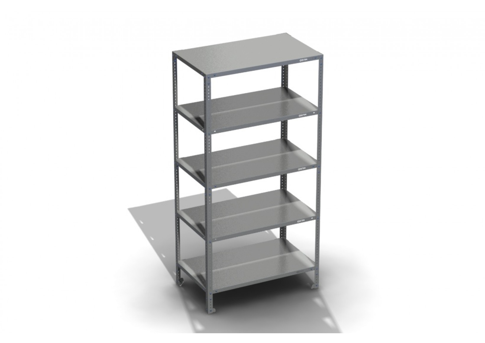 Стеллаж ЛАЙТ 150-200.100.60-5