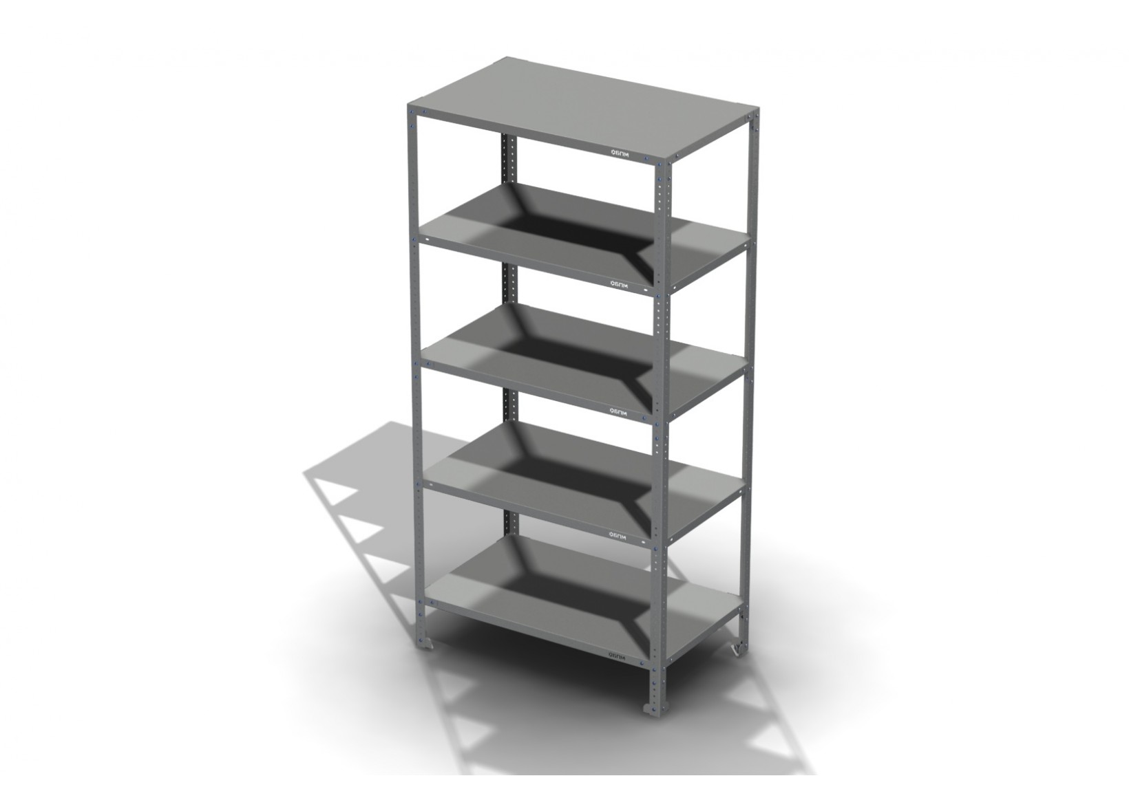 Стеллаж ЛАЙТ 150-200.100.60-5