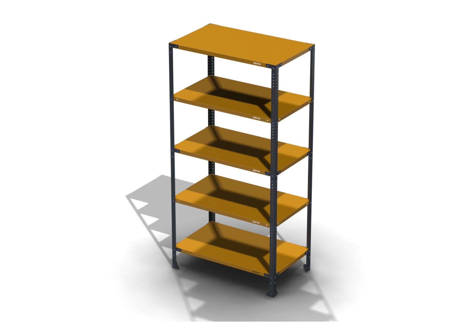 Стеллаж ЛАЙТ 150-200.100.60-5