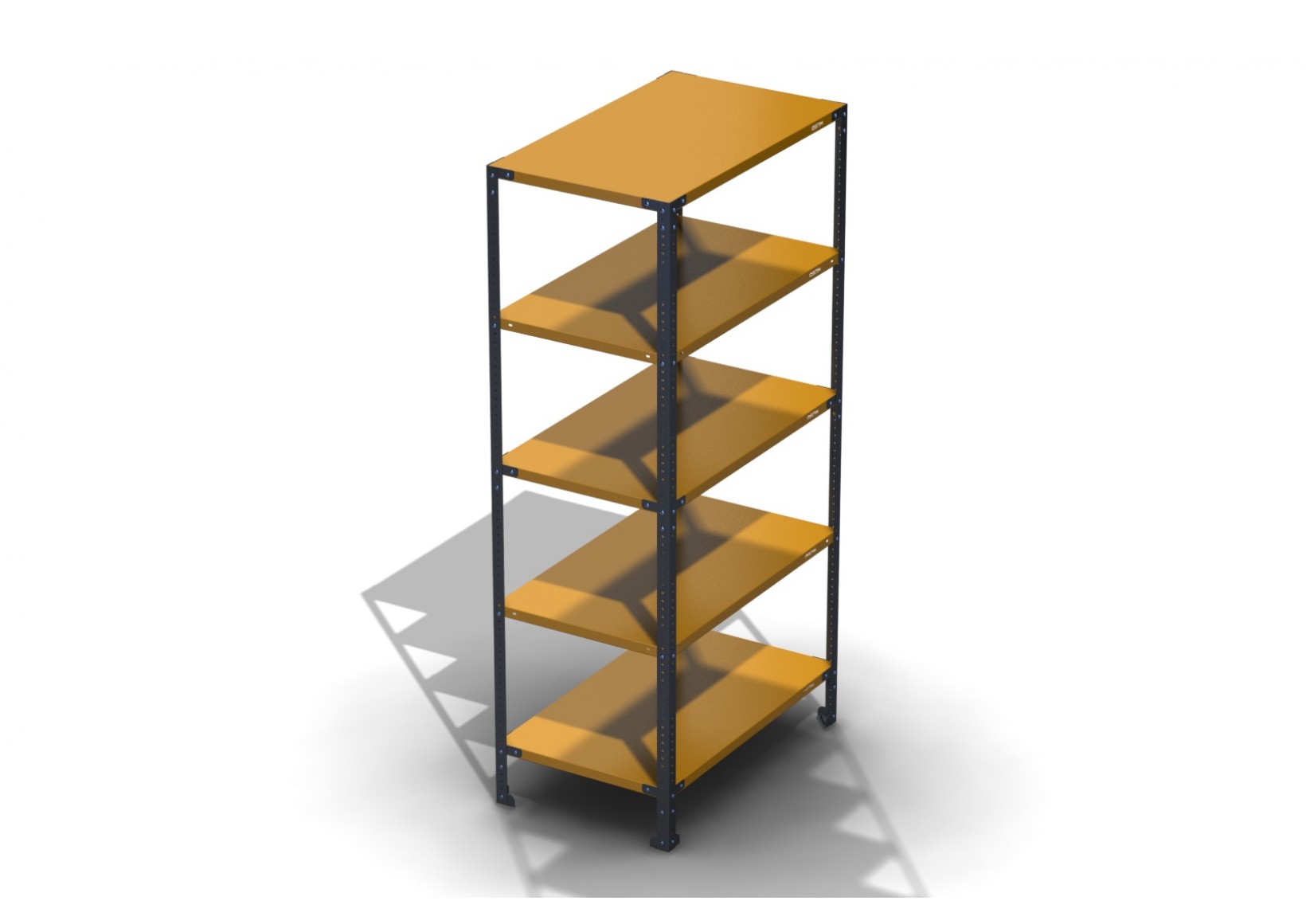 Стеллаж ЛАЙТ 150-200.100.60-5