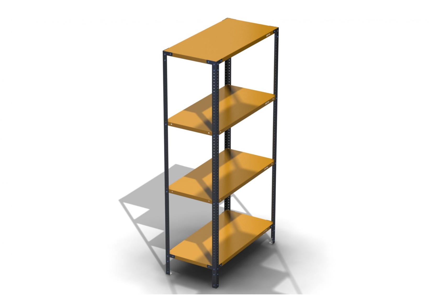 Стеллаж ЛАЙТ 200-200.100.50-4